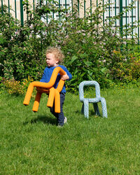 Mini Bold Børnestol Orange