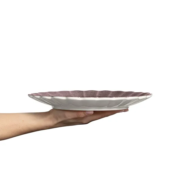 Oyster Lautanen Luumunvärinen 28 cm