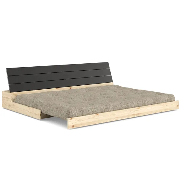 Base Bäddsoffa Black Night / Warm Sand
