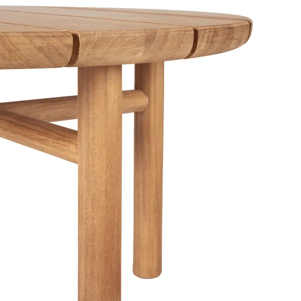 Quatro Outdoor Soffbord Ø68 cm Teak