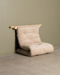 Hooked Chair Bed Soft Chalk
