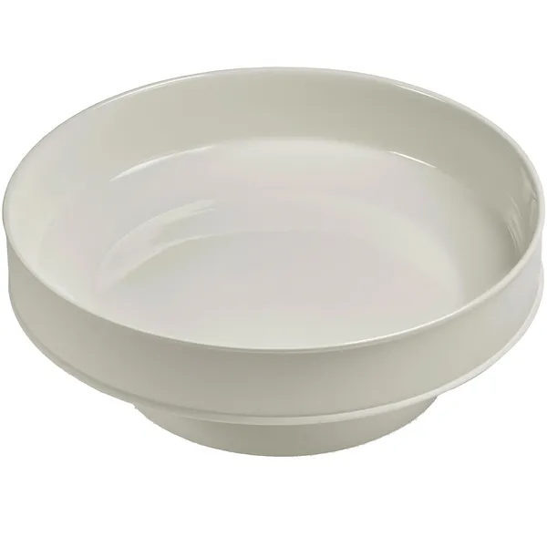 Raised Bowl Xl Alabaster Dune Kulho Valkoinen