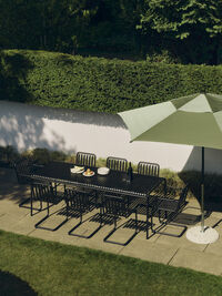 Terrazza Parasol Hexagon Green / Dark Green