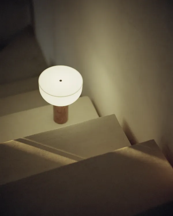 Kizu Bordlampe Bærbar Breccia Pernice