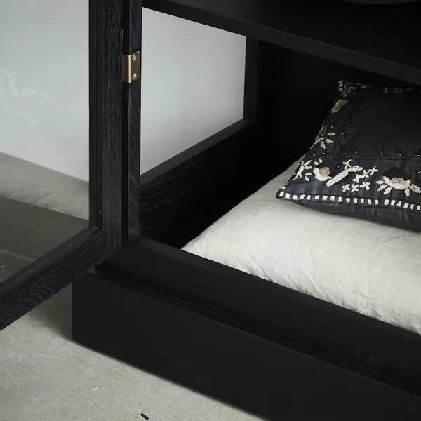 N2 Display cabinet Dark Oak