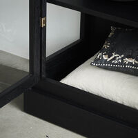 N2 Display cabinet Dark Oak