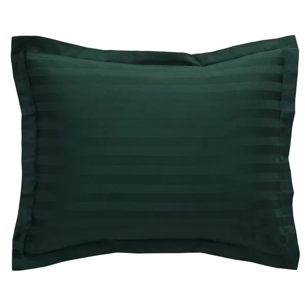 Sateen Stripe Örngott 50x60 cm Tartan Green