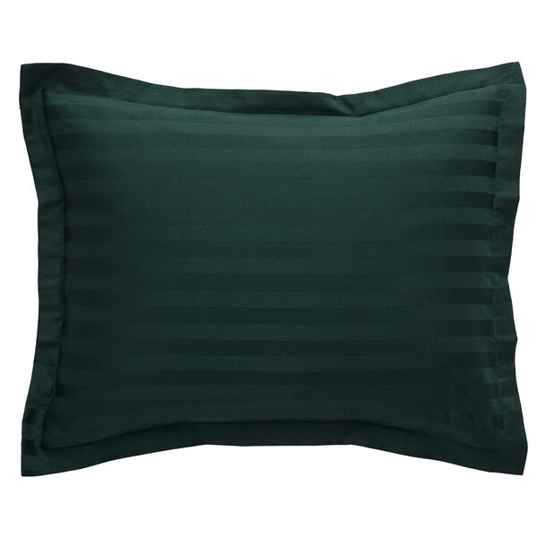 Sateen Stripe Tyynynpäällinen 50x60 cm Tartan Green