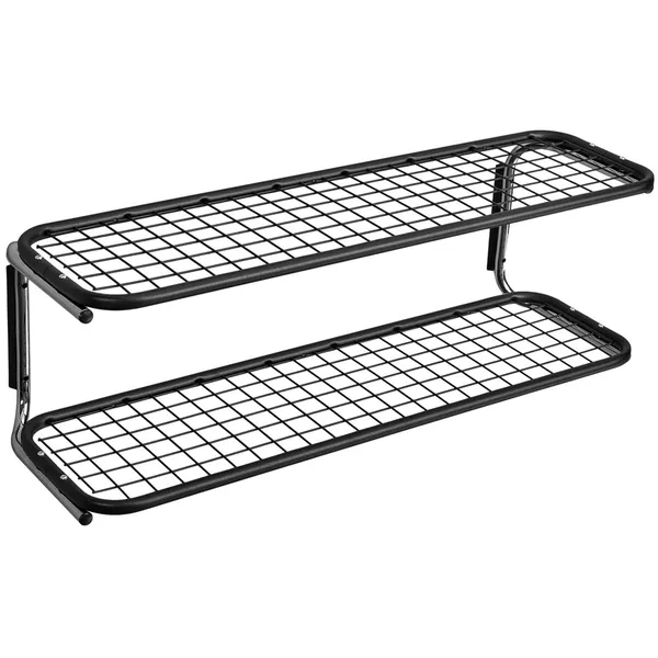 Classic 650 Skohylle Dobbel Svart / Chrome 110 cm
