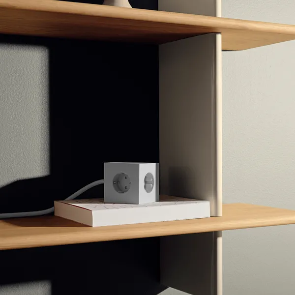 Square 1 Jatkojohto USB-C:llä / Magneetti 18 m Gotland Grey