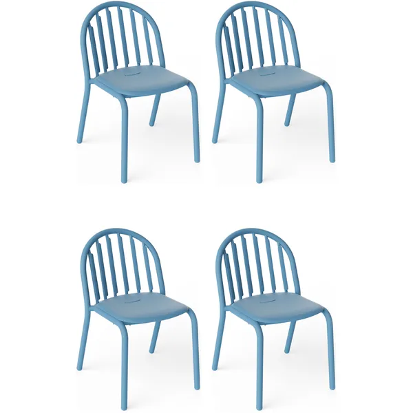 Fred's Chair 4-pack Wave Blue