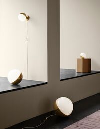 VL Studio Bords-/Golvlampa 320 mm Mässing