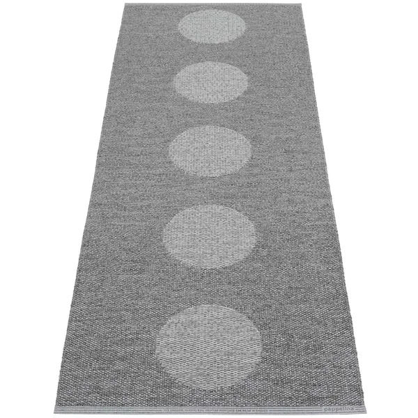 Vera 2.0 Teppe Grey / Granite Metallic 70x200 cm