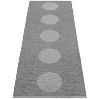 Vera 2.0 Teppe Grey / Granite Metallic 70x200 cm