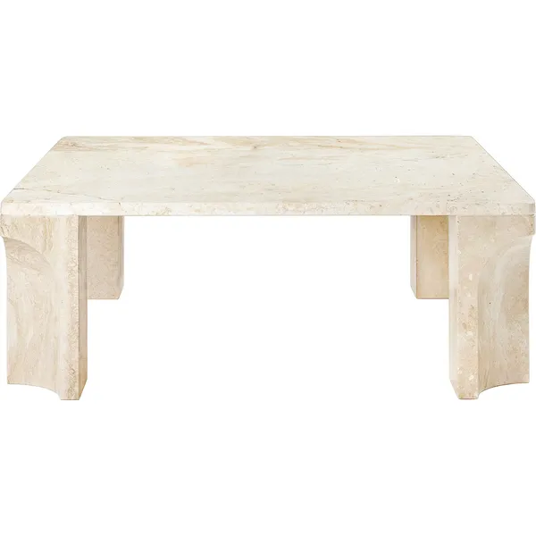 Doric Salongbord Neutral White 80x80 cm