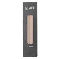 Nagel Taper Candles 12-Pack Beige