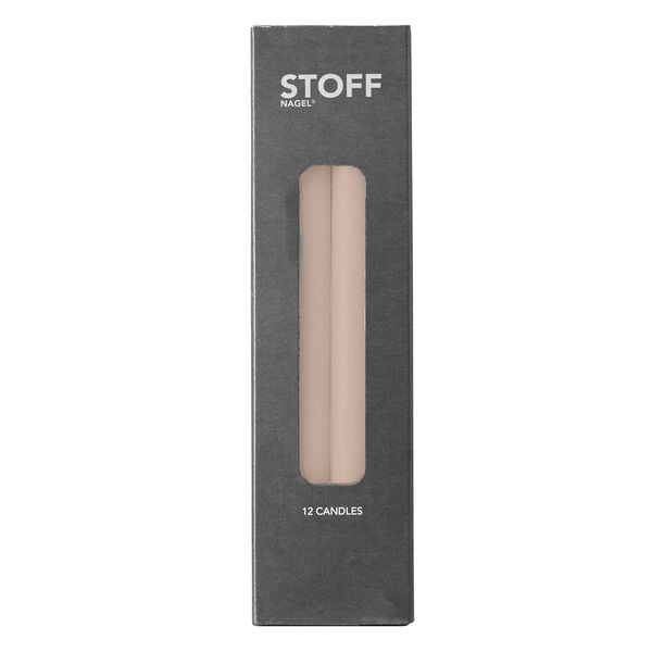 Nagel Taper Candles 12-Pack Beige