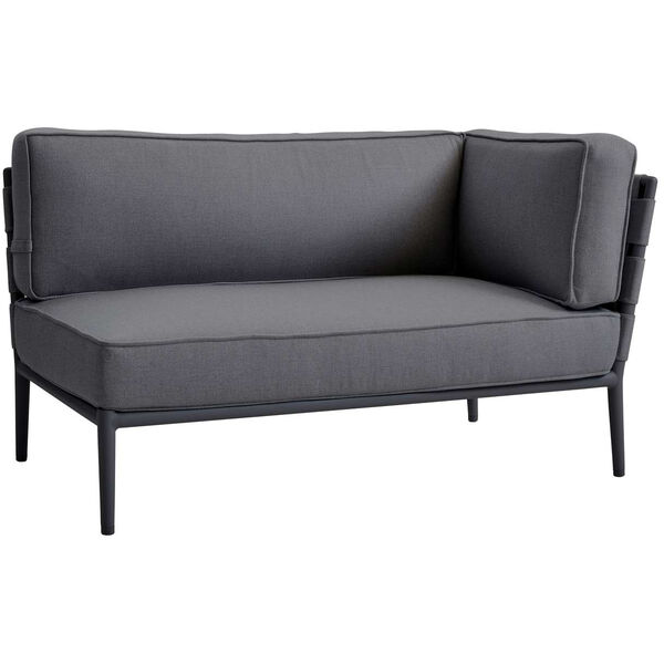 Conic 2 pers. Sofa Højre Modul Grey AirTouch