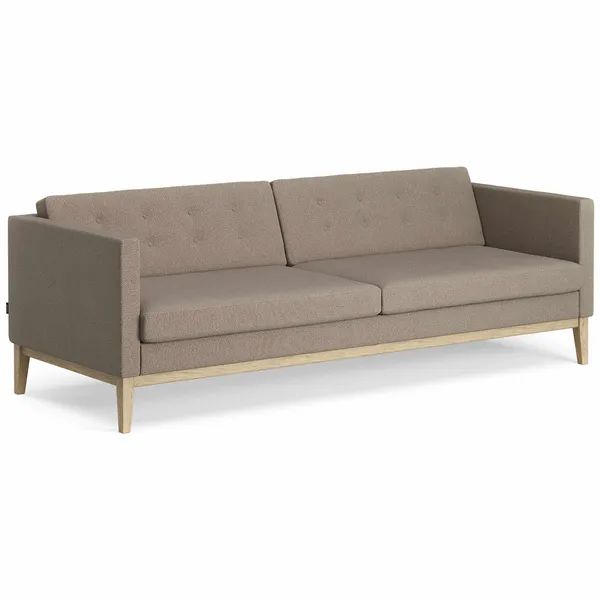 Madison 3-Seter Sofa Med Knapper Main Line Flax 23
