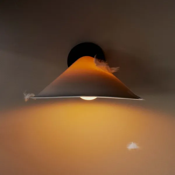 Plume SW Vägglampa Med Strömbrytare Polykarbonat