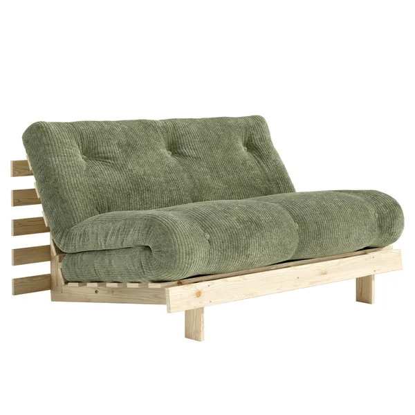 Roots Bäddsoffa 140x200 cm Khaki Green