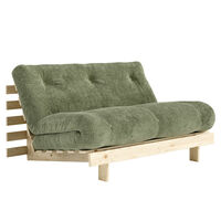 Roots Bäddsoffa 140x200 cm Khaki Green