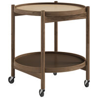 Bølling Bakkebord Ø50 cm Røget Eg / Earth