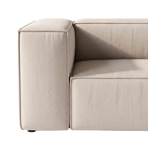 Nubo 3-Sitssoffa Beige
