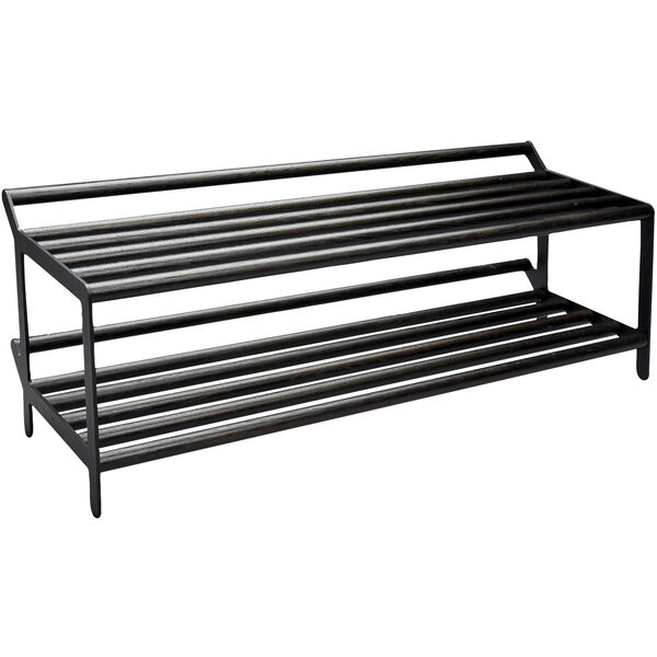 Tamburin Skohylde 60cm Sort/ Sort Bejdset Eg