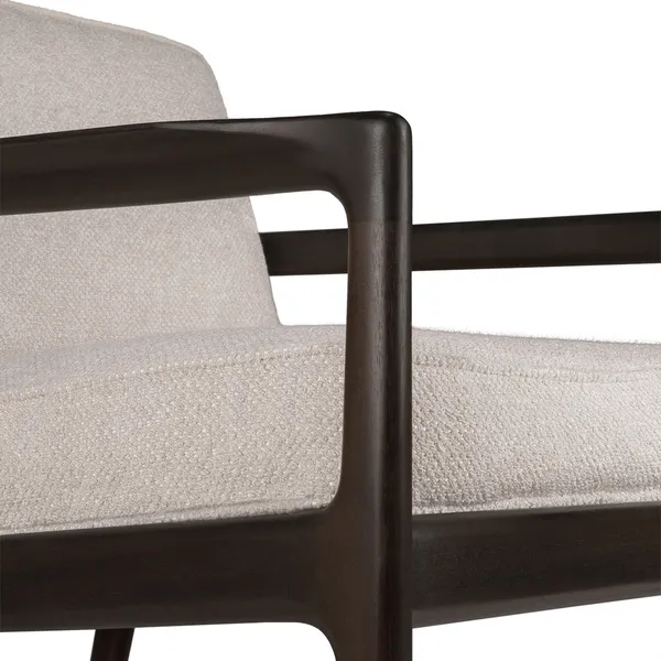 Jack Lounge-Tuoli Mahonki / Ivory