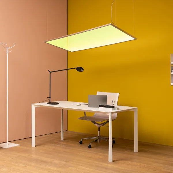 Discovery Space Rectangular Pendel RGBW Aluminium