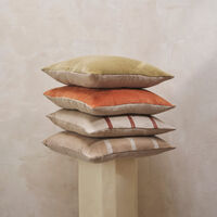 Senti Stripe Pyntepute 50x50 cm Dark Sand