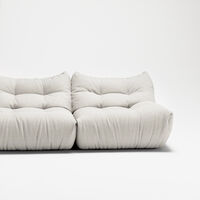 MONO 3-Sitssoffa Steam White