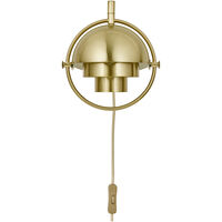 Multi-Lite Væglampe Brass Shiny / Brass