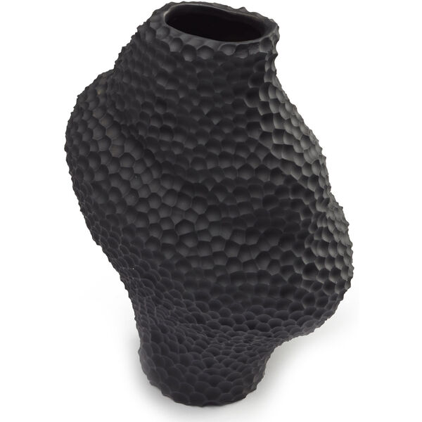 Isla Vase 32 cm Sort