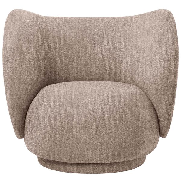 Rico Boucle Loungestol Sand