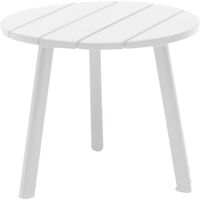 Tennessee Sidebord Ø50x41 cm Hvidt