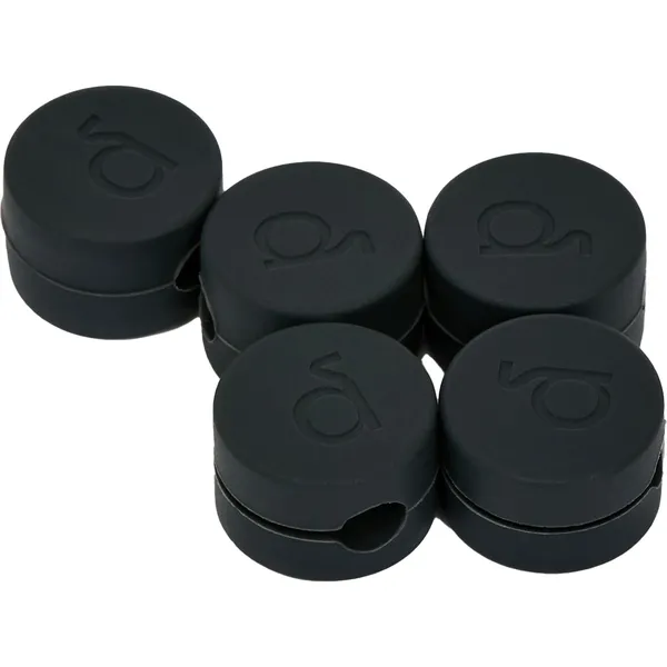 Cable Clips Magnetic Charcoal