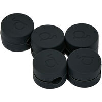 Cable Clips Magnetic Charcoal
