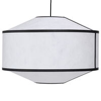 Kite Pendel Hvit / Sort Ø65 cm