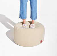 Point Large Sherp Sittpuff Ecru