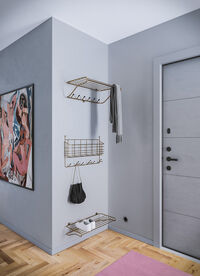 Shoe Shelf Skohylle Messing