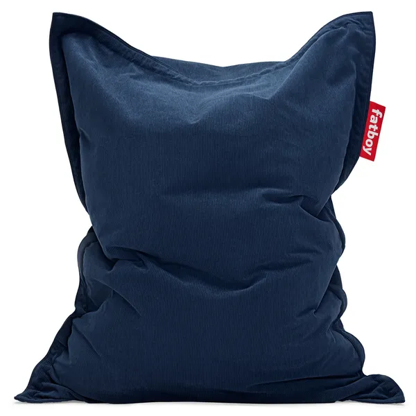Recycled Original Slim Cord Sækkestol Deep Blue