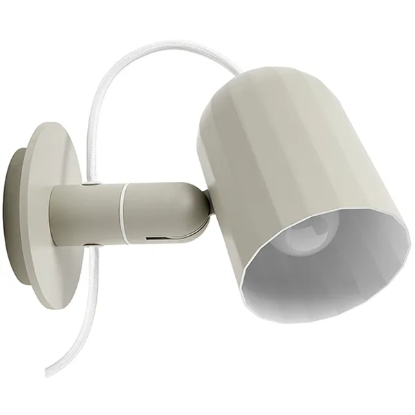 Noc Wall Lamp Væglampe Offwhite