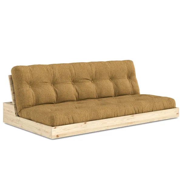 Karup Base Sovesofa Med 5-Lags Madras Raw/Golden Ochre