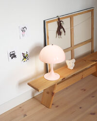 Panthella 250 Bordlampe Bærbar Opal Pale Rose