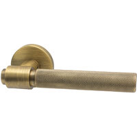 Helix Door Handle 200 Antique Bronze