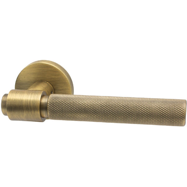 Helix Door Handle 200 Antique Bronze