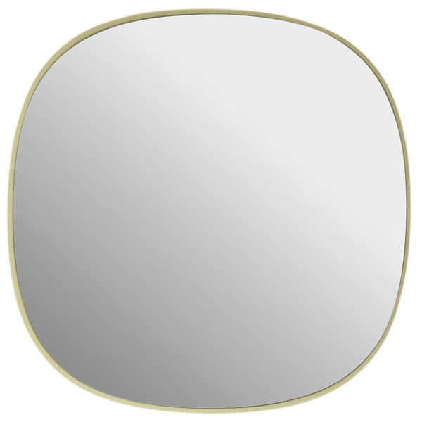 Framed Spejl 40 cm Lysegult / Klart