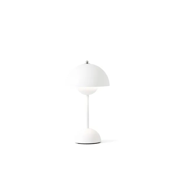 Flowerpot VP9 Bordslampa Portabel Matt White